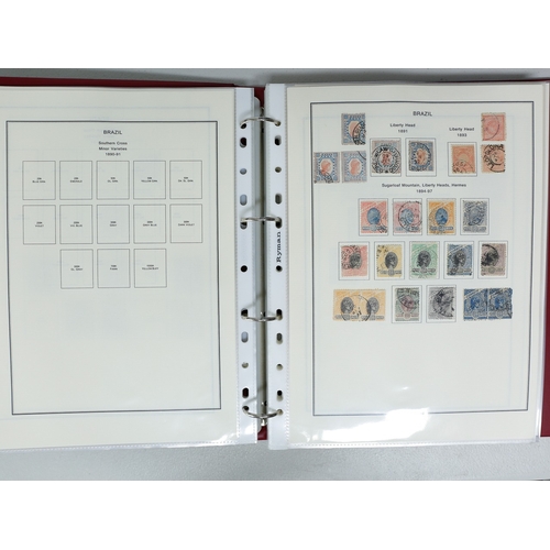 37 - Misc. Lots & Collections BRAZIL 1843 to 1972 mint & used incl. sets/part-sets, Air mail, MS etc with... 