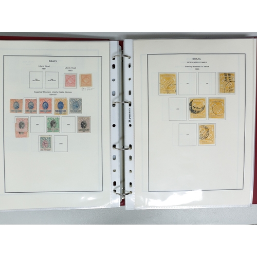 37 - Misc. Lots & Collections BRAZIL 1843 to 1972 mint & used incl. sets/part-sets, Air mail, MS etc with... 