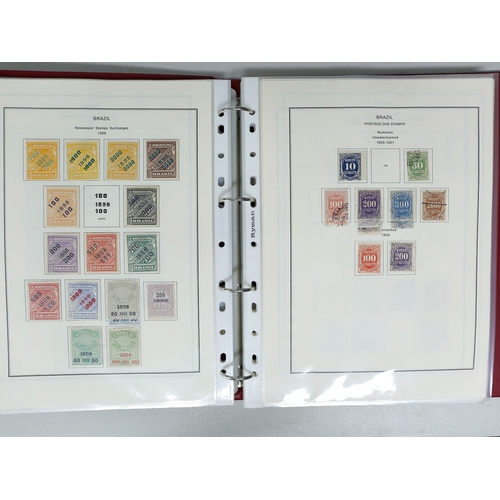 37 - Misc. Lots & Collections BRAZIL 1843 to 1972 mint & used incl. sets/part-sets, Air mail, MS etc with... 