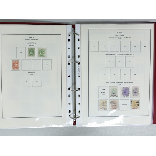 37 - Misc. Lots & Collections BRAZIL 1843 to 1972 mint & used incl. sets/part-sets, Air mail, MS etc with... 