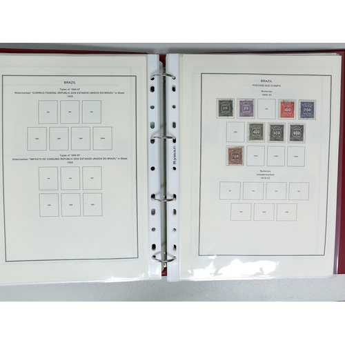 37 - Misc. Lots & Collections BRAZIL 1843 to 1972 mint & used incl. sets/part-sets, Air mail, MS etc with... 