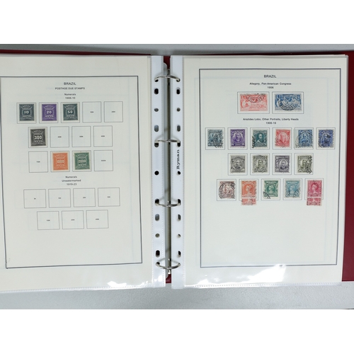 37 - Misc. Lots & Collections BRAZIL 1843 to 1972 mint & used incl. sets/part-sets, Air mail, MS etc with... 