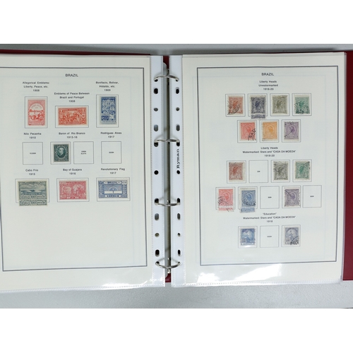 37 - Misc. Lots & Collections BRAZIL 1843 to 1972 mint & used incl. sets/part-sets, Air mail, MS etc with... 