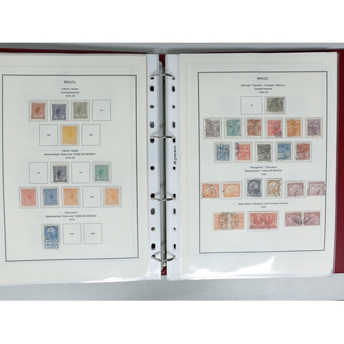 37 - Misc. Lots & Collections BRAZIL 1843 to 1972 mint & used incl. sets/part-sets, Air mail, MS etc with... 