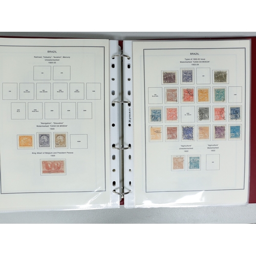 37 - Misc. Lots & Collections BRAZIL 1843 to 1972 mint & used incl. sets/part-sets, Air mail, MS etc with... 