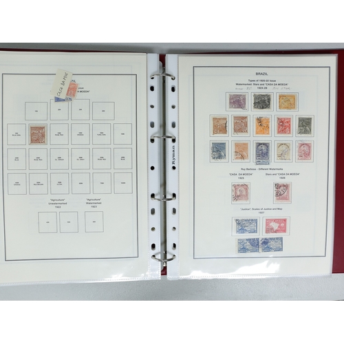 37 - Misc. Lots & Collections BRAZIL 1843 to 1972 mint & used incl. sets/part-sets, Air mail, MS etc with... 