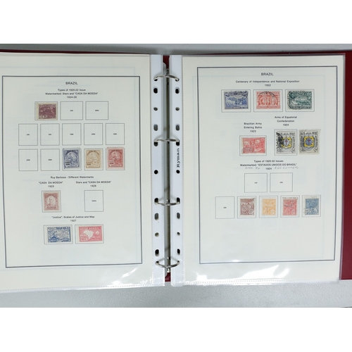 37 - Misc. Lots & Collections BRAZIL 1843 to 1972 mint & used incl. sets/part-sets, Air mail, MS etc with... 