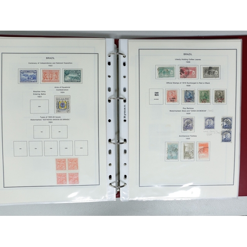 37 - Misc. Lots & Collections BRAZIL 1843 to 1972 mint & used incl. sets/part-sets, Air mail, MS etc with... 