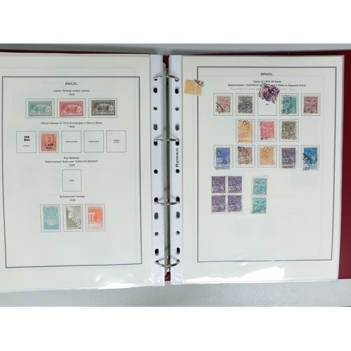 37 - Misc. Lots & Collections BRAZIL 1843 to 1972 mint & used incl. sets/part-sets, Air mail, MS etc with... 