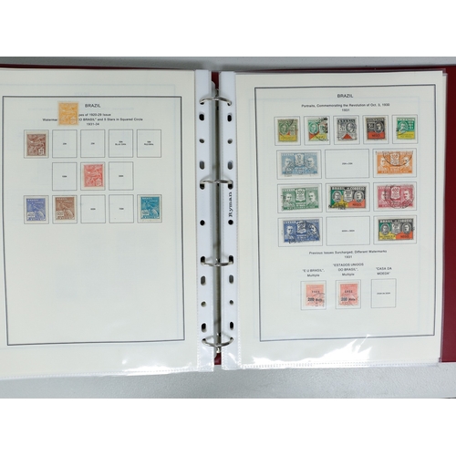 37 - Misc. Lots & Collections BRAZIL 1843 to 1972 mint & used incl. sets/part-sets, Air mail, MS etc with... 
