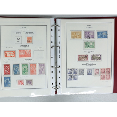 37 - Misc. Lots & Collections BRAZIL 1843 to 1972 mint & used incl. sets/part-sets, Air mail, MS etc with... 