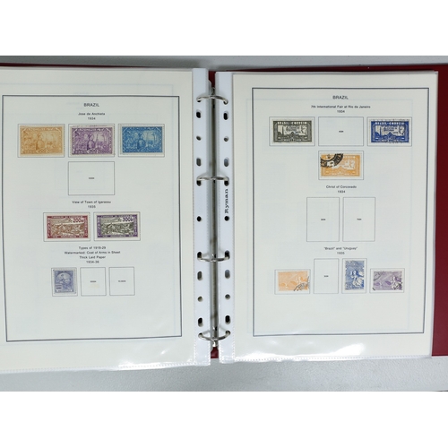 37 - Misc. Lots & Collections BRAZIL 1843 to 1972 mint & used incl. sets/part-sets, Air mail, MS etc with... 