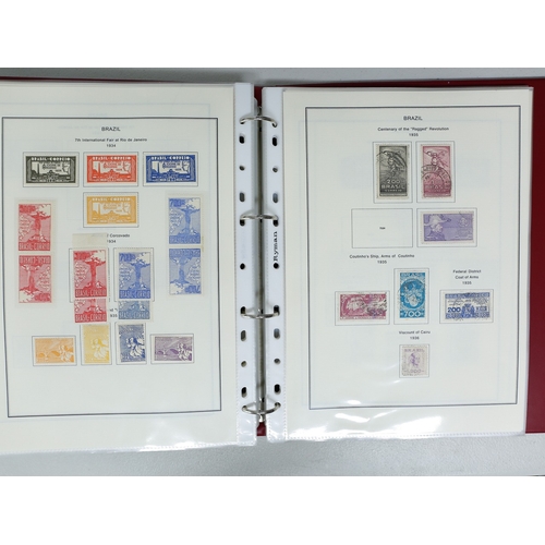 37 - Misc. Lots & Collections BRAZIL 1843 to 1972 mint & used incl. sets/part-sets, Air mail, MS etc with... 