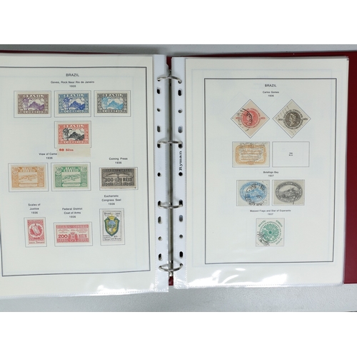 37 - Misc. Lots & Collections BRAZIL 1843 to 1972 mint & used incl. sets/part-sets, Air mail, MS etc with... 