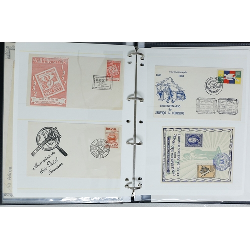 37 - Misc. Lots & Collections BRAZIL 1843 to 1972 mint & used incl. sets/part-sets, Air mail, MS etc with... 
