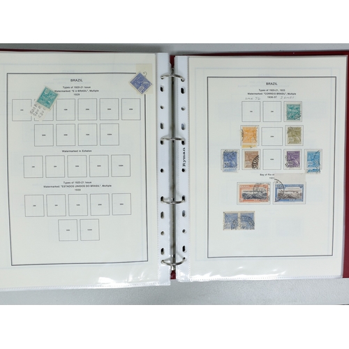 37 - Misc. Lots & Collections BRAZIL 1843 to 1972 mint & used incl. sets/part-sets, Air mail, MS etc with... 