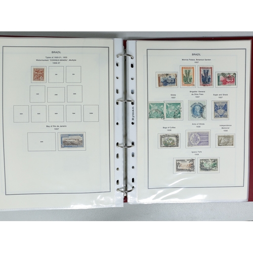 37 - Misc. Lots & Collections BRAZIL 1843 to 1972 mint & used incl. sets/part-sets, Air mail, MS etc with... 