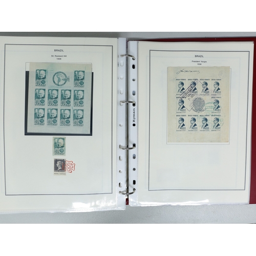 37 - Misc. Lots & Collections BRAZIL 1843 to 1972 mint & used incl. sets/part-sets, Air mail, MS etc with... 