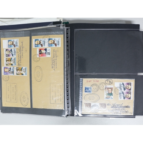 58 - Misc. Lots & Collections FALKLAND ISLANDS & DEPENDENCIES 1994/2012 large qty of used in stockbook & ... 