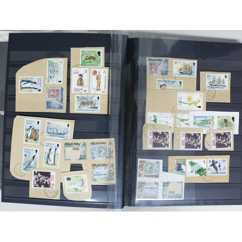 58 - Misc. Lots & Collections FALKLAND ISLANDS & DEPENDENCIES 1994/2012 large qty of used in stockbook & ... 