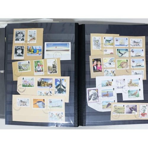 58 - Misc. Lots & Collections FALKLAND ISLANDS & DEPENDENCIES 1994/2012 large qty of used in stockbook & ... 