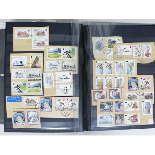 58 - Misc. Lots & Collections FALKLAND ISLANDS & DEPENDENCIES 1994/2012 large qty of used in stockbook & ... 