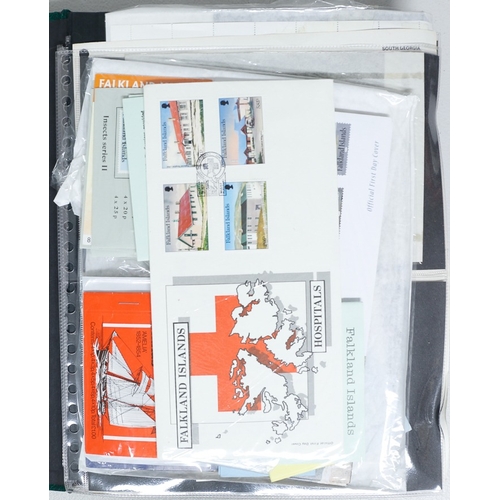 58 - Misc. Lots & Collections FALKLAND ISLANDS & DEPENDENCIES 1994/2012 large qty of used in stockbook & ... 