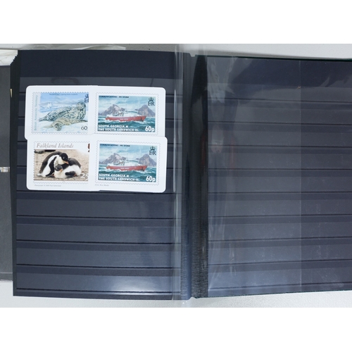 58 - Misc. Lots & Collections FALKLAND ISLANDS & DEPENDENCIES 1994/2012 large qty of used in stockbook & ... 