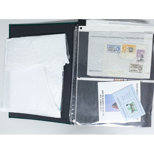 58 - Misc. Lots & Collections FALKLAND ISLANDS & DEPENDENCIES 1994/2012 large qty of used in stockbook & ... 