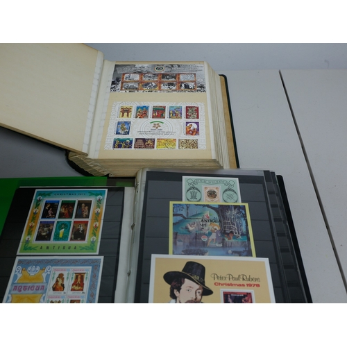 59 - Misc. Lots & Collections COMMONWEALTH mint & used MS coll. mainly modern incl. Royalty, Butterflies ... 