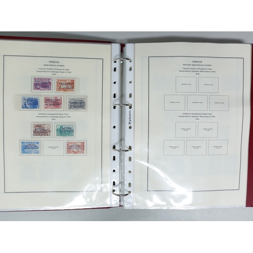 60 - Misc. Lots & Collections GREECE 1851 to 1970 Commem. & Defin. mint and used incl. various Postage Du... 