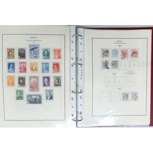 60 - Misc. Lots & Collections GREECE 1851 to 1970 Commem. & Defin. mint and used incl. various Postage Du... 