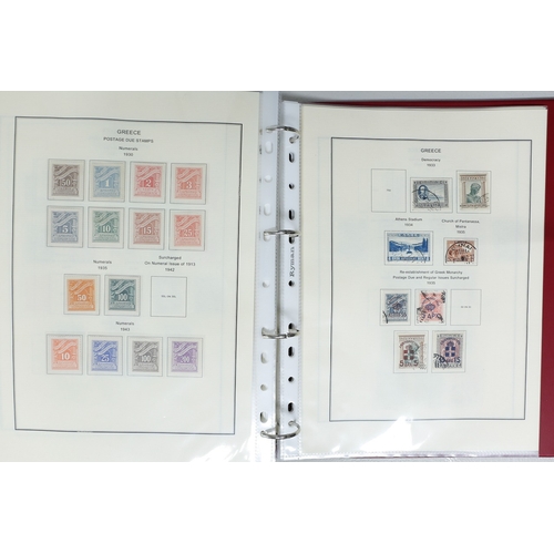 60 - Misc. Lots & Collections GREECE 1851 to 1970 Commem. & Defin. mint and used incl. various Postage Du... 