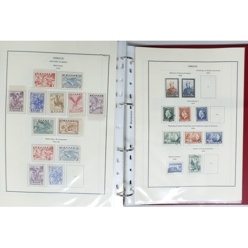 60 - Misc. Lots & Collections GREECE 1851 to 1970 Commem. & Defin. mint and used incl. various Postage Du... 