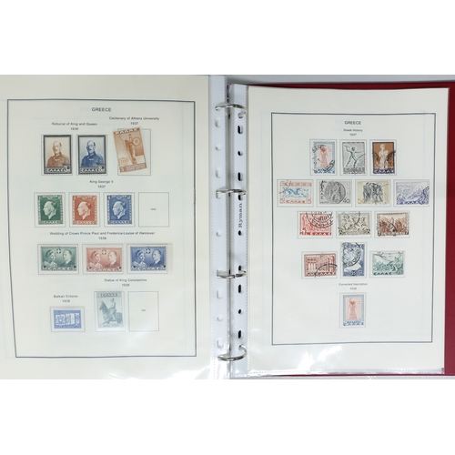 60 - Misc. Lots & Collections GREECE 1851 to 1970 Commem. & Defin. mint and used incl. various Postage Du... 