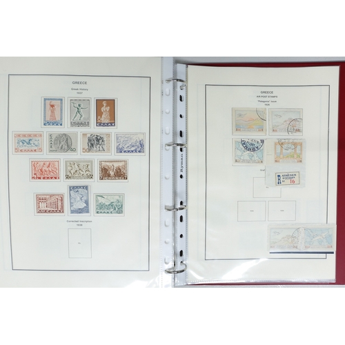 60 - Misc. Lots & Collections GREECE 1851 to 1970 Commem. & Defin. mint and used incl. various Postage Du... 