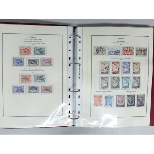 60 - Misc. Lots & Collections GREECE 1851 to 1970 Commem. & Defin. mint and used incl. various Postage Du... 