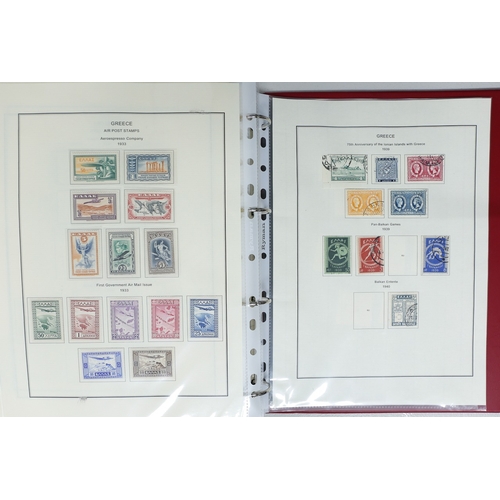 60 - Misc. Lots & Collections GREECE 1851 to 1970 Commem. & Defin. mint and used incl. various Postage Du... 