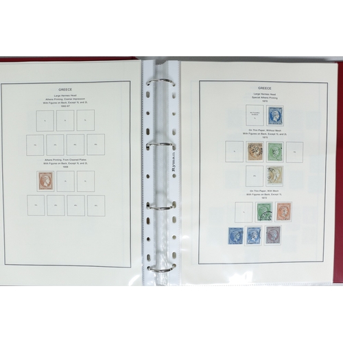 60 - Misc. Lots & Collections GREECE 1851 to 1970 Commem. & Defin. mint and used incl. various Postage Du... 