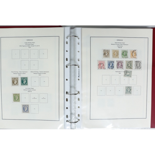 60 - Misc. Lots & Collections GREECE 1851 to 1970 Commem. & Defin. mint and used incl. various Postage Du... 