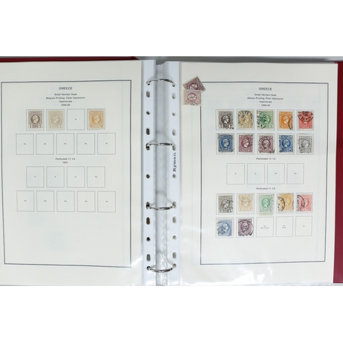 60 - Misc. Lots & Collections GREECE 1851 to 1970 Commem. & Defin. mint and used incl. various Postage Du... 