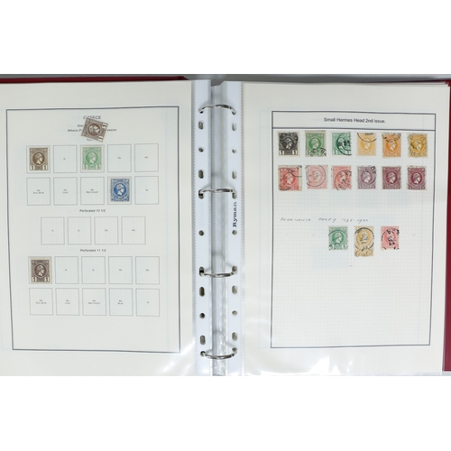 60 - Misc. Lots & Collections GREECE 1851 to 1970 Commem. & Defin. mint and used incl. various Postage Du... 