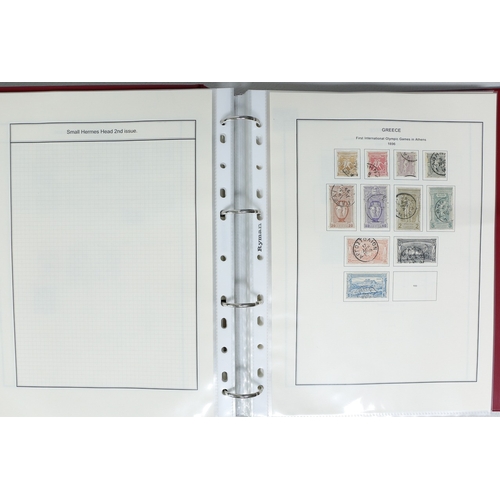 60 - Misc. Lots & Collections GREECE 1851 to 1970 Commem. & Defin. mint and used incl. various Postage Du... 