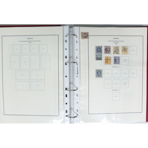 60 - Misc. Lots & Collections GREECE 1851 to 1970 Commem. & Defin. mint and used incl. various Postage Du... 