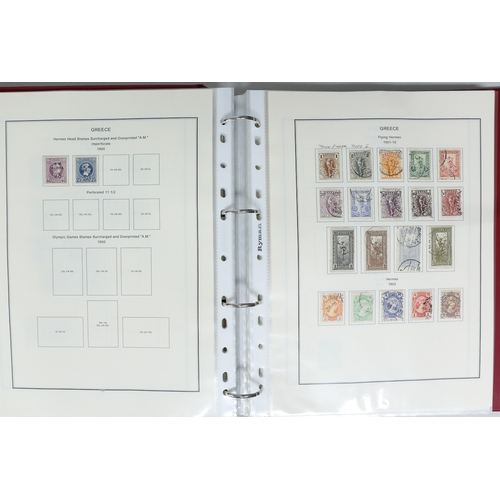 60 - Misc. Lots & Collections GREECE 1851 to 1970 Commem. & Defin. mint and used incl. various Postage Du... 