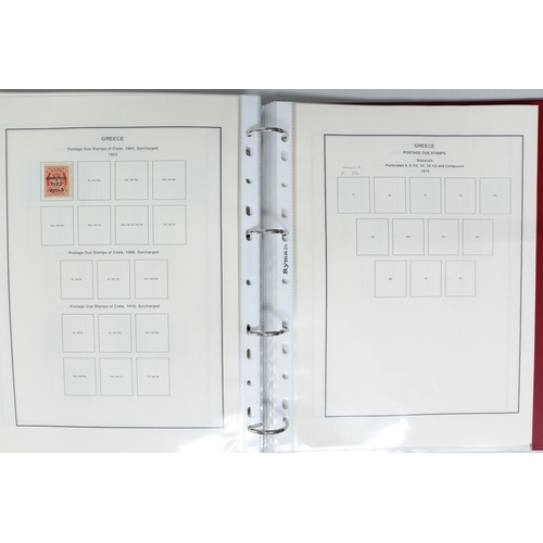60 - Misc. Lots & Collections GREECE 1851 to 1970 Commem. & Defin. mint and used incl. various Postage Du... 