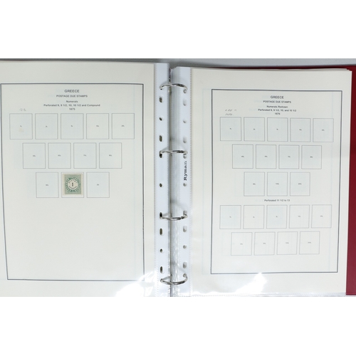 60 - Misc. Lots & Collections GREECE 1851 to 1970 Commem. & Defin. mint and used incl. various Postage Du... 