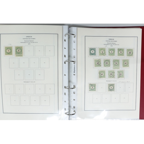 60 - Misc. Lots & Collections GREECE 1851 to 1970 Commem. & Defin. mint and used incl. various Postage Du... 