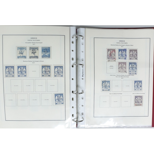 60 - Misc. Lots & Collections GREECE 1851 to 1970 Commem. & Defin. mint and used incl. various Postage Du... 