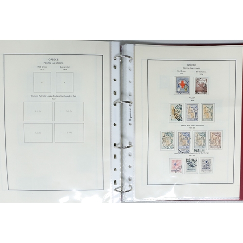 60 - Misc. Lots & Collections GREECE 1851 to 1970 Commem. & Defin. mint and used incl. various Postage Du... 